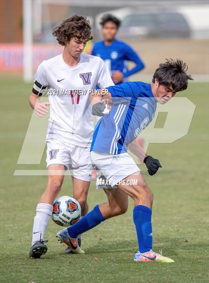 Thumbnail 3 in Christ the King vs. Voyager (NCHSAA 1A Final) photogallery.