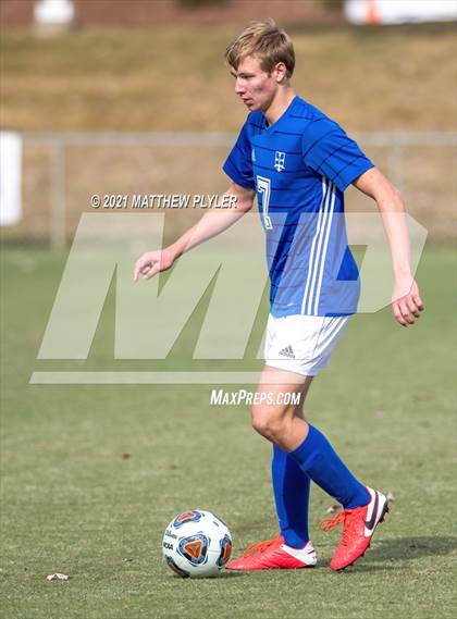 Thumbnail 1 in Christ the King vs. Voyager (NCHSAA 1A Final) photogallery.