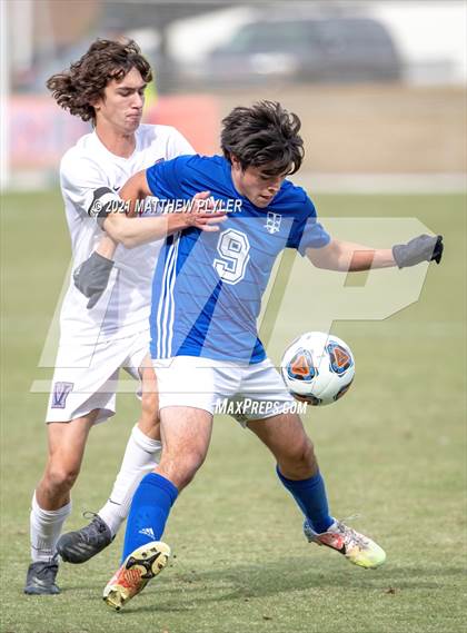 Thumbnail 3 in Christ the King vs. Voyager (NCHSAA 1A Final) photogallery.