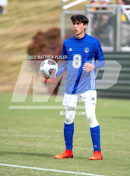 Thumbnail 1 in Christ the King vs. Voyager (NCHSAA 1A Final) photogallery.
