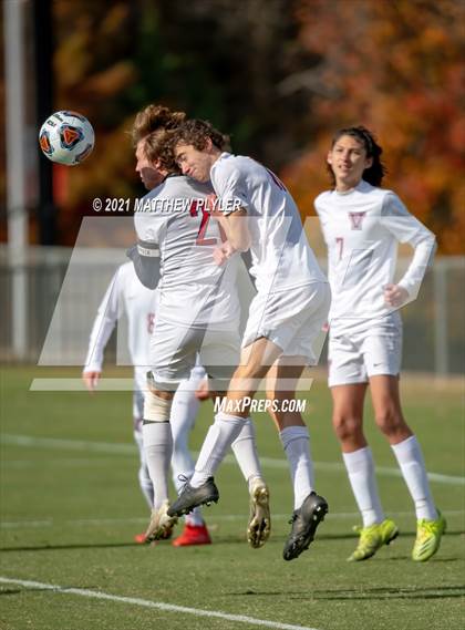Thumbnail 2 in Christ the King vs. Voyager (NCHSAA 1A Final) photogallery.