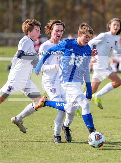 Thumbnail 1 in Christ the King vs. Voyager (NCHSAA 1A Final) photogallery.