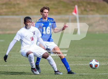 Thumbnail 3 in Christ the King vs. Voyager (NCHSAA 1A Final) photogallery.