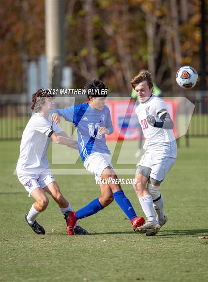 Thumbnail 2 in Christ the King vs. Voyager (NCHSAA 1A Final) photogallery.