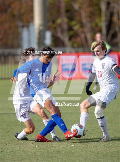 Thumbnail 1 in Christ the King vs. Voyager (NCHSAA 1A Final) photogallery.