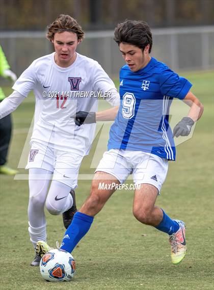 Thumbnail 3 in Christ the King vs. Voyager (NCHSAA 1A Final) photogallery.
