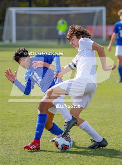 Thumbnail 1 in Christ the King vs. Voyager (NCHSAA 1A Final) photogallery.