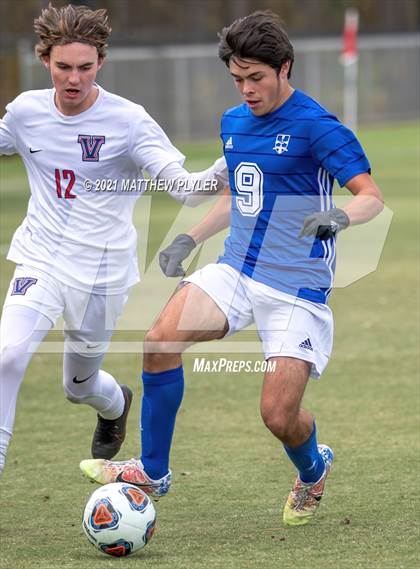 Thumbnail 2 in Christ the King vs. Voyager (NCHSAA 1A Final) photogallery.