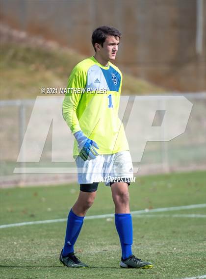 Thumbnail 2 in Christ the King vs. Voyager (NCHSAA 1A Final) photogallery.