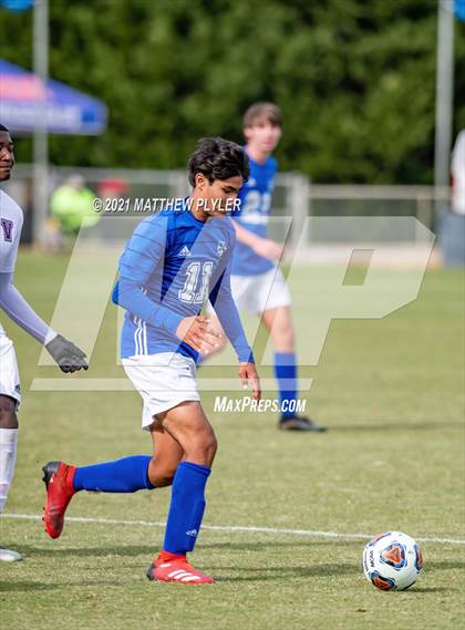 Thumbnail 3 in Christ the King vs. Voyager (NCHSAA 1A Final) photogallery.