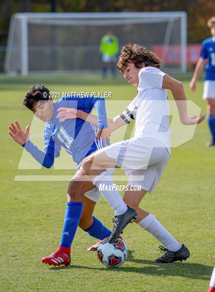 Thumbnail 3 in Christ the King vs. Voyager (NCHSAA 1A Final) photogallery.