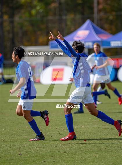 Thumbnail 3 in Christ the King vs. Voyager (NCHSAA 1A Final) photogallery.