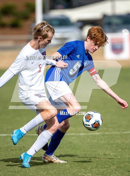 Thumbnail 2 in Christ the King vs. Voyager (NCHSAA 1A Final) photogallery.