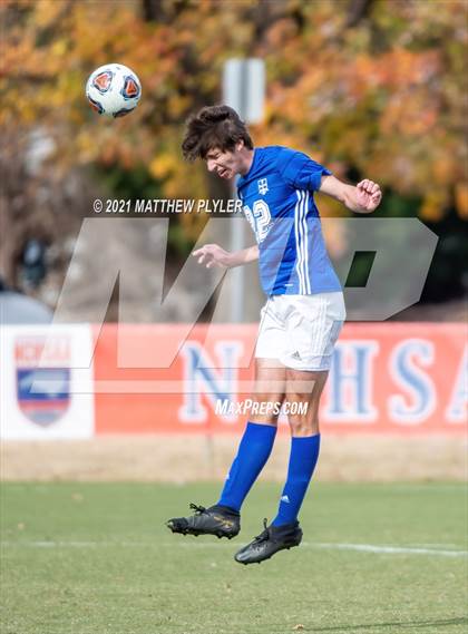 Thumbnail 1 in Christ the King vs. Voyager (NCHSAA 1A Final) photogallery.