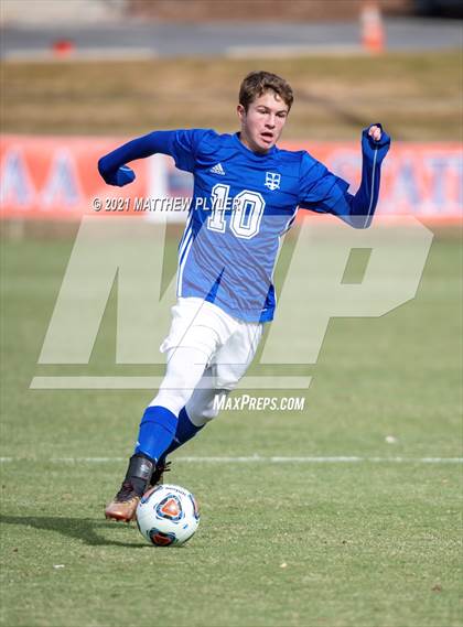 Thumbnail 3 in Christ the King vs. Voyager (NCHSAA 1A Final) photogallery.