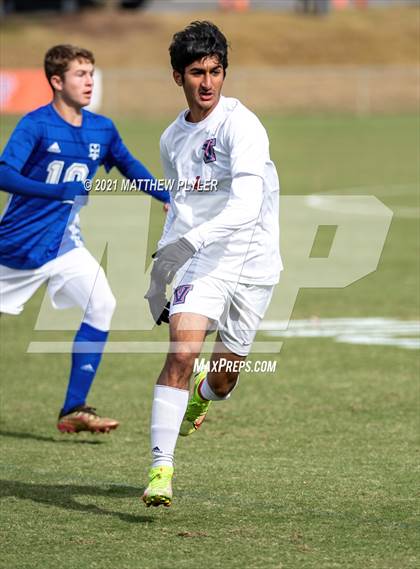 Thumbnail 1 in Christ the King vs. Voyager (NCHSAA 1A Final) photogallery.