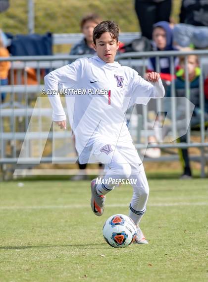 Thumbnail 3 in Christ the King vs. Voyager (NCHSAA 1A Final) photogallery.