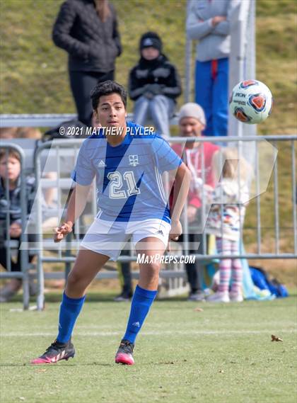 Thumbnail 1 in Christ the King vs. Voyager (NCHSAA 1A Final) photogallery.