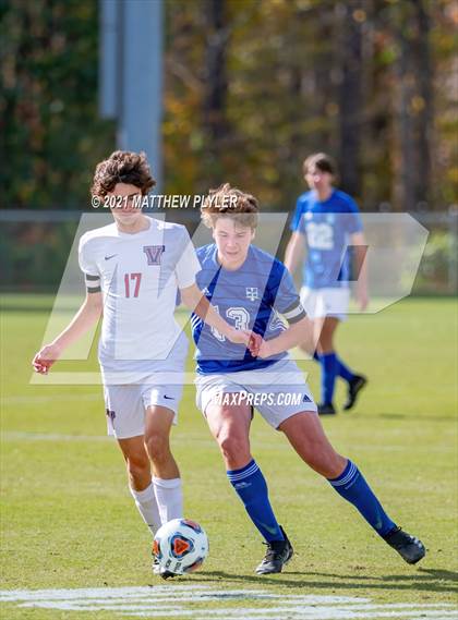 Thumbnail 2 in Christ the King vs. Voyager (NCHSAA 1A Final) photogallery.