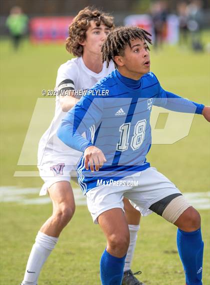 Thumbnail 2 in Christ the King vs. Voyager (NCHSAA 1A Final) photogallery.
