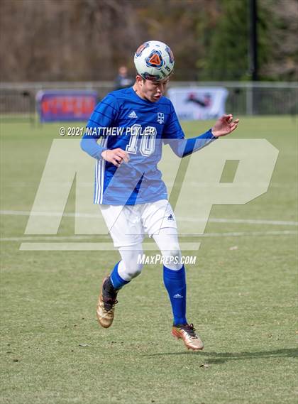 Thumbnail 2 in Christ the King vs. Voyager (NCHSAA 1A Final) photogallery.