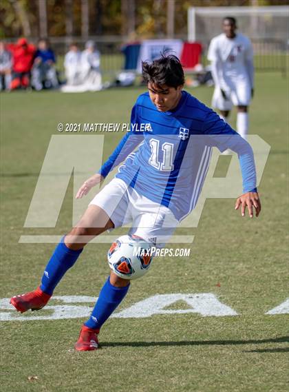 Thumbnail 3 in Christ the King vs. Voyager (NCHSAA 1A Final) photogallery.