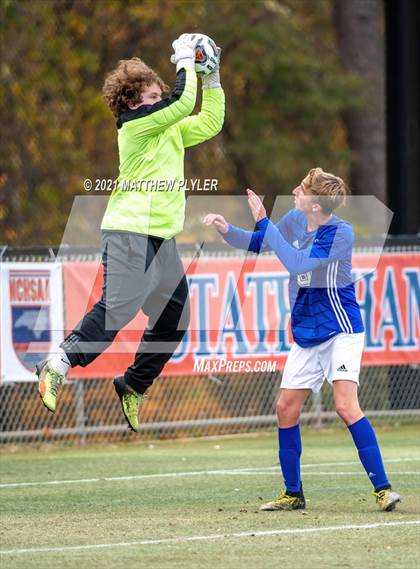 Thumbnail 2 in Christ the King vs. Voyager (NCHSAA 1A Final) photogallery.
