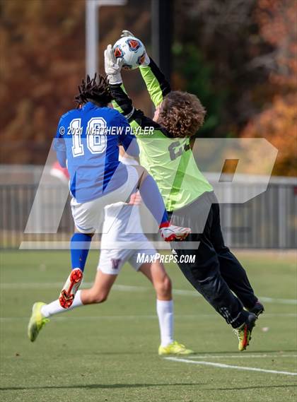 Thumbnail 2 in Christ the King vs. Voyager (NCHSAA 1A Final) photogallery.