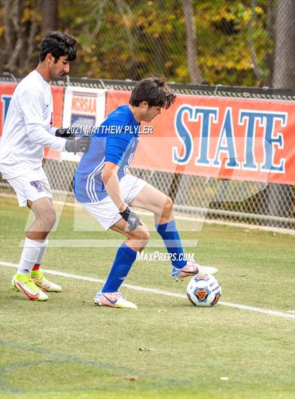 Thumbnail 3 in Christ the King vs. Voyager (NCHSAA 1A Final) photogallery.