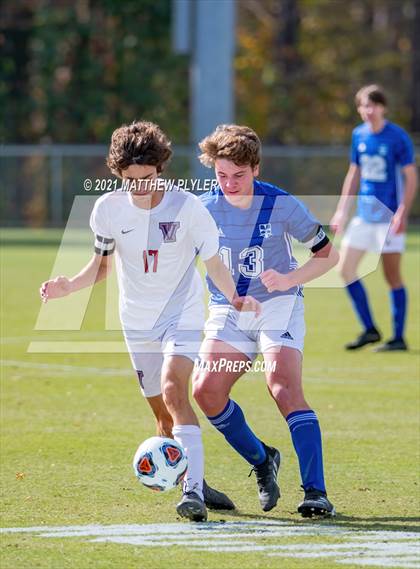 Thumbnail 3 in Christ the King vs. Voyager (NCHSAA 1A Final) photogallery.
