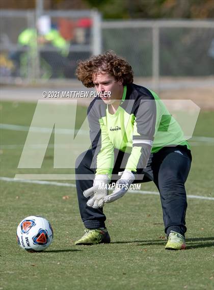 Thumbnail 3 in Christ the King vs. Voyager (NCHSAA 1A Final) photogallery.