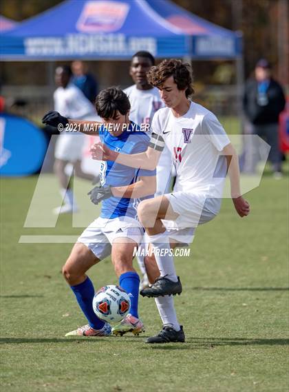 Thumbnail 2 in Christ the King vs. Voyager (NCHSAA 1A Final) photogallery.
