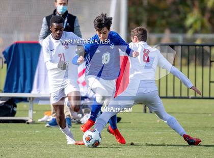 Thumbnail 1 in Christ the King vs. Voyager (NCHSAA 1A Final) photogallery.