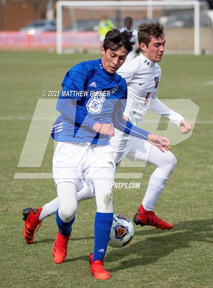 Thumbnail 1 in Christ the King vs. Voyager (NCHSAA 1A Final) photogallery.