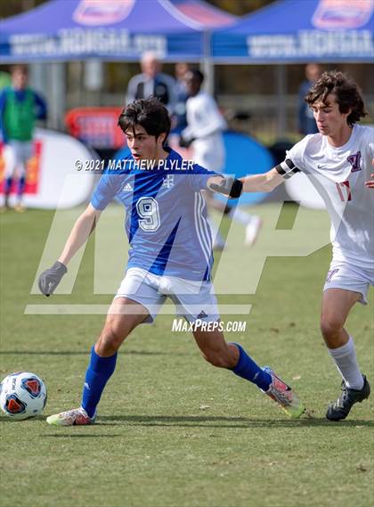 Thumbnail 3 in Christ the King vs. Voyager (NCHSAA 1A Final) photogallery.