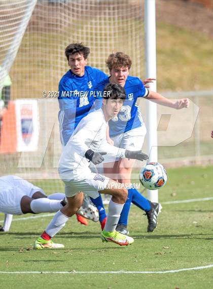 Thumbnail 1 in Christ the King vs. Voyager (NCHSAA 1A Final) photogallery.