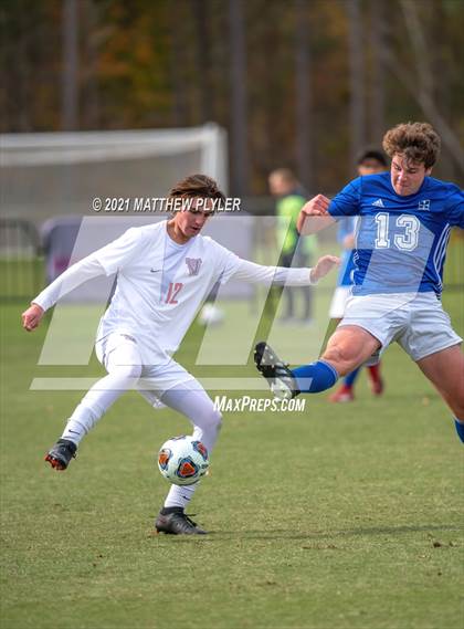 Thumbnail 1 in Christ the King vs. Voyager (NCHSAA 1A Final) photogallery.