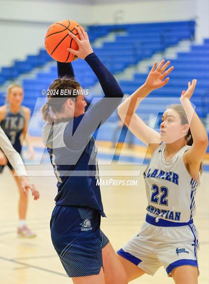 Thumbnail 1 in Lanier Christian Academy vs. The King's Academy (GAPPS 1-AA Semifinals) photogallery.