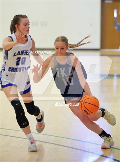 Thumbnail 2 in Lanier Christian Academy vs. The King's Academy (GAPPS 1-AA Semifinals) photogallery.
