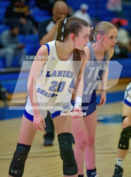 Thumbnail 2 in Lanier Christian Academy vs. The King's Academy (GAPPS 1-AA Semifinals) photogallery.