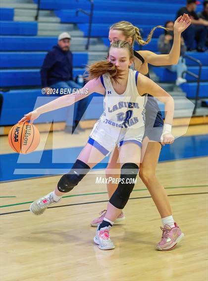 Thumbnail 3 in Lanier Christian Academy vs. The King's Academy (GAPPS 1-AA Semifinals) photogallery.