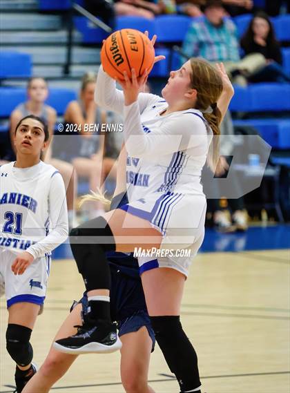 Thumbnail 1 in Lanier Christian Academy vs. The King's Academy (GAPPS 1-AA Semifinals) photogallery.