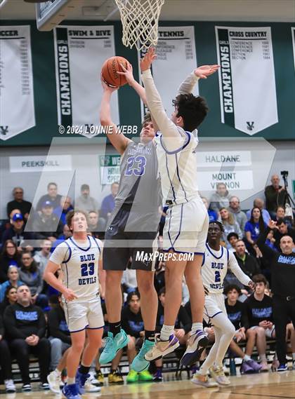 Thumbnail 2 in Haldane vs. Millbrook (NYSPHSAA Class C Regional Semifinal) photogallery.