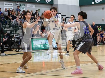 Thumbnail 1 in Haldane vs. Millbrook (NYSPHSAA Class C Regional Semifinal) photogallery.