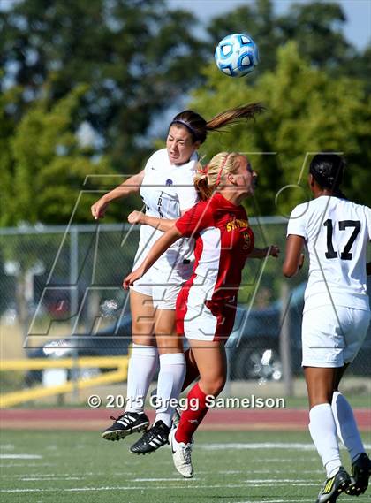 Thumbnail 2 in Franklin vs St. Francis (CIF SJS D1 Final) photogallery.