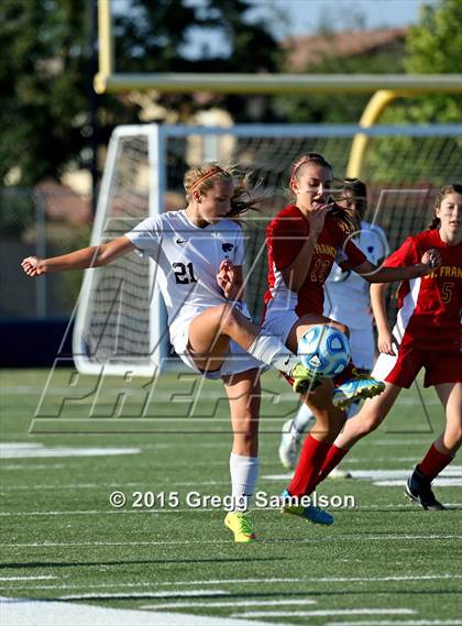 Thumbnail 2 in Franklin vs St. Francis (CIF SJS D1 Final) photogallery.