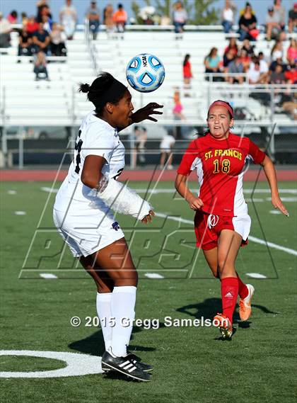 Thumbnail 1 in Franklin vs St. Francis (CIF SJS D1 Final) photogallery.