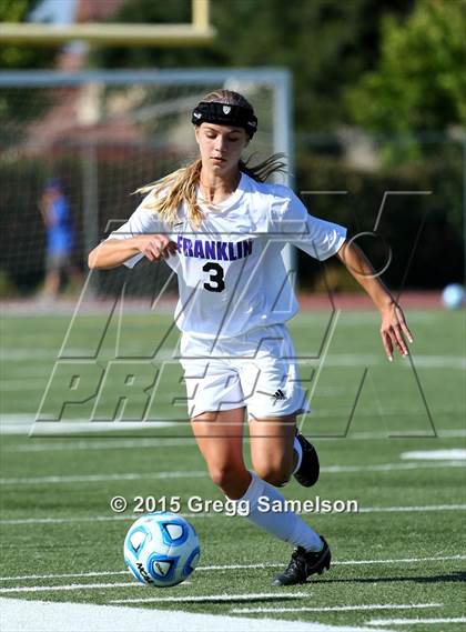 Thumbnail 2 in Franklin vs St. Francis (CIF SJS D1 Final) photogallery.