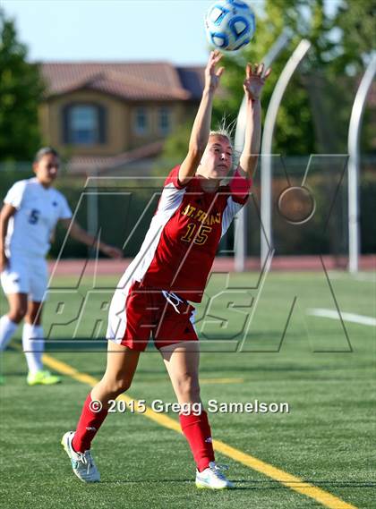Thumbnail 3 in Franklin vs St. Francis (CIF SJS D1 Final) photogallery.