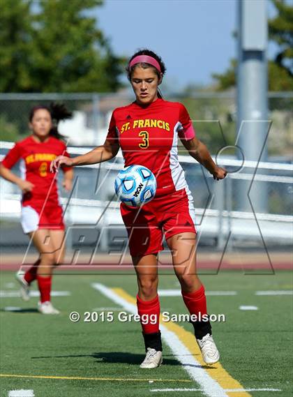 Thumbnail 3 in Franklin vs St. Francis (CIF SJS D1 Final) photogallery.